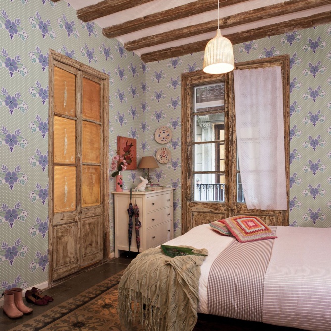 Papel Pintado Floral - VIATO  | MURAKE - 88004