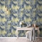 Papel Pintado Hojas de palma - KOBOKO 03 | MURAKE - 521013