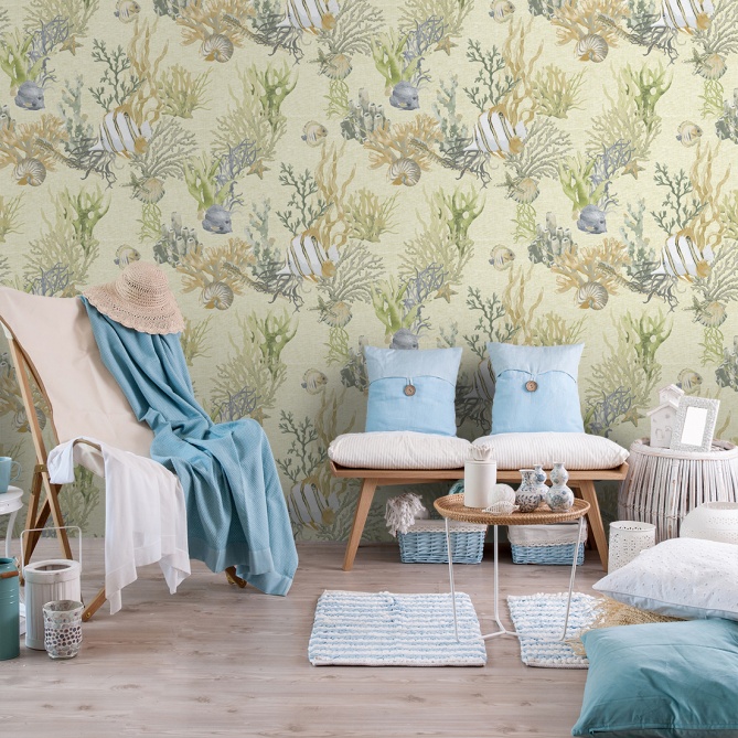 Papel Pintado Corales - CORAL 02 | MURAKE - 521002