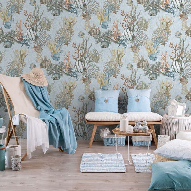 Papel Pintado Corales - CORAL 03 | MURAKE - 521003