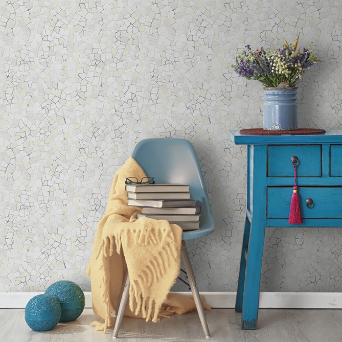 Papel Pintado Mosaico cerámica - BARARA 04 | MURAKE - 521019