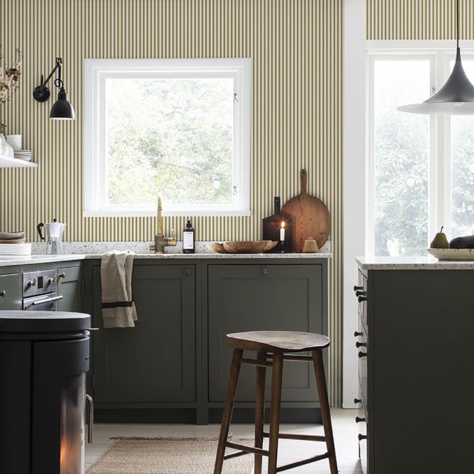 Papel Pintado Rayas estrechas - BORLANGE 03 | MURAKE - 64803