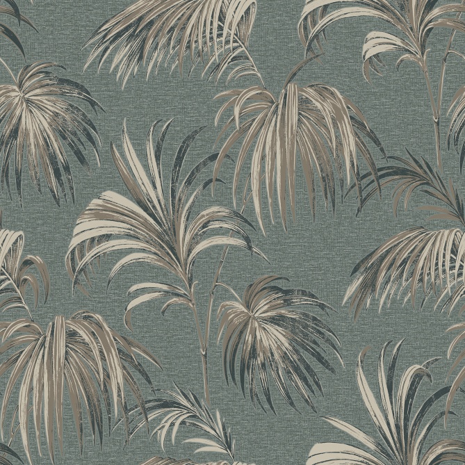 Papel Pintado Hojas de Palmera - MARITSA 04 | MURAKE - 87159