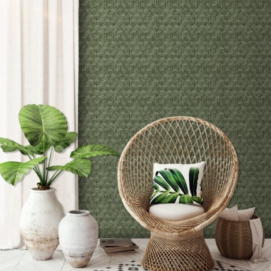 Papel Pintado Hexágonos - ALADAG 02 | MURAKE - 87108