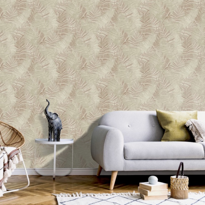 Papel Pintado Hojas de Palma - USAK 03 | MURAKE - 87123