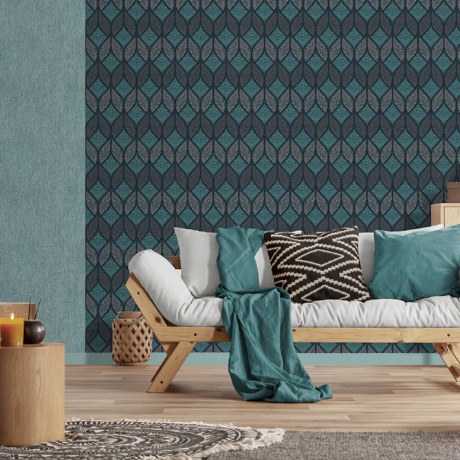 Papel Pintado Geométrico - ENEZ 01 | MURAKE - 87140