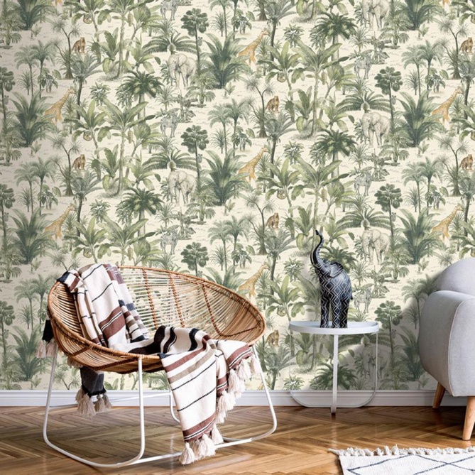 Papel Pintado Sabana africana - NIGDE 02 | MURAKE - 87137