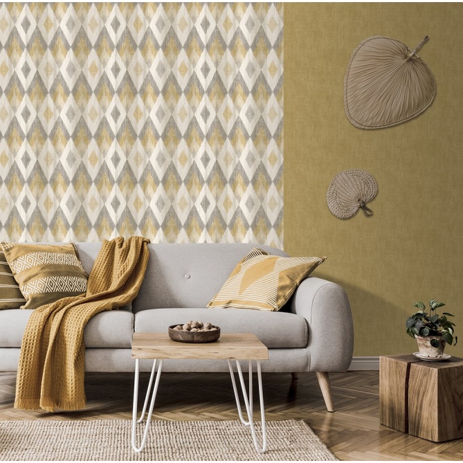Papel Pintado Rombos Vintage - RIZE 02 | MURAKE - 87133