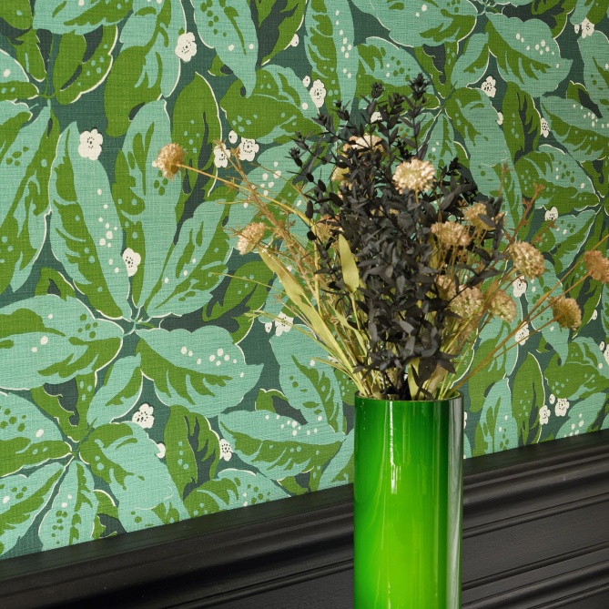 Papel Pintado Hojas - CAMDEN 05 | MURAKE - 187212