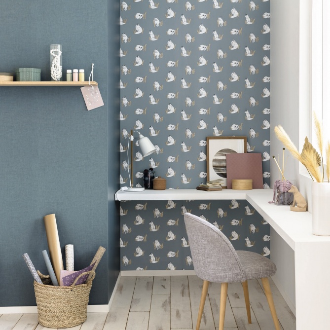 Papel Pintado Zorros - TILKI 01 | MURAKE - 512033