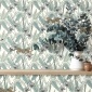 Papel Pintado Hojas y guepardos - LENGAU 01 | MURAKE - 512035