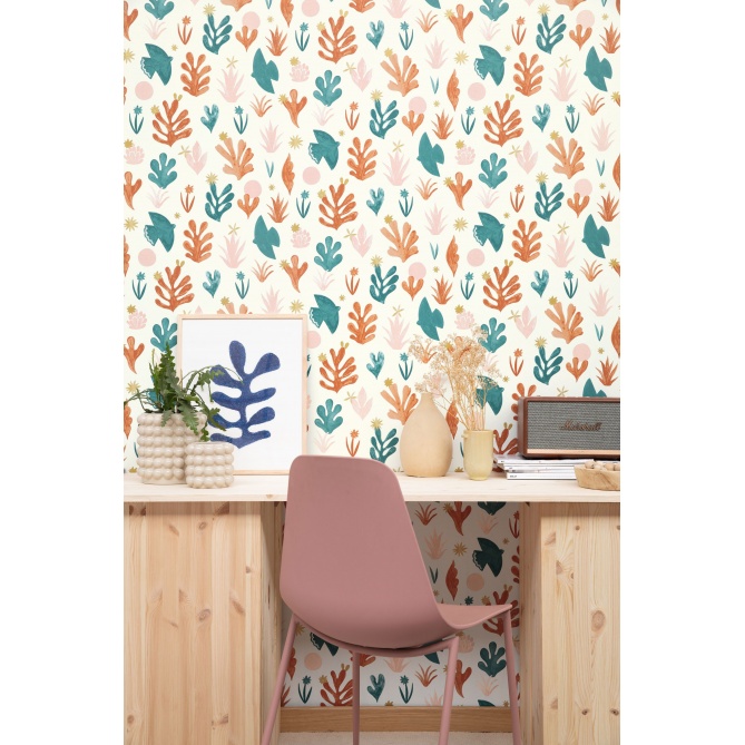 Papel Pintado Corales - ARNELA 01 | MURAKE - 512015