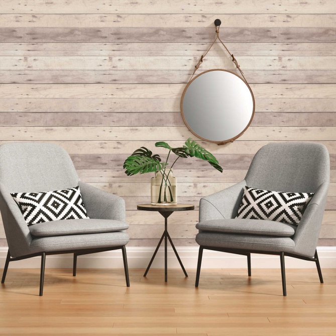 Papel Pintado Tablillas madera - UARGA | MURAKE - 423402