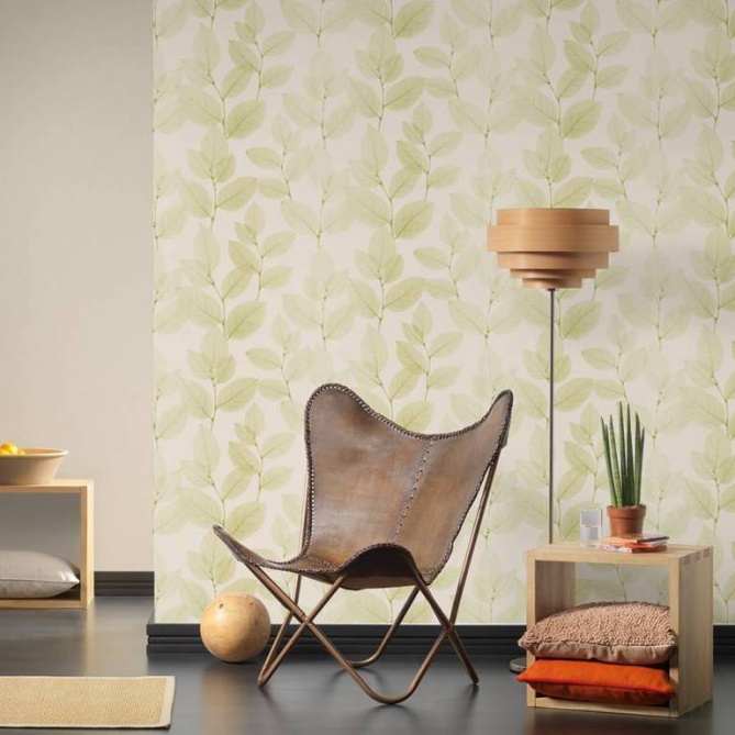 Papel Pintado Ramas con hojas - LISCIE 03 | MURAKE - 423353