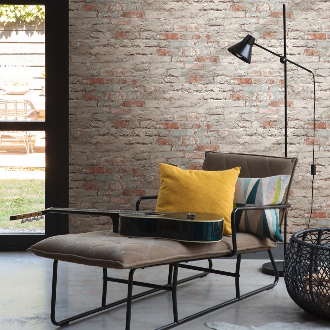 Papel Pintado Ladrillo enlucido - TUGLA 02 | MURAKE - 423320