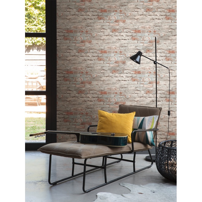 Papel Pintado Ladrillo enlucido - TUGLA 02 | MURAKE - 423320