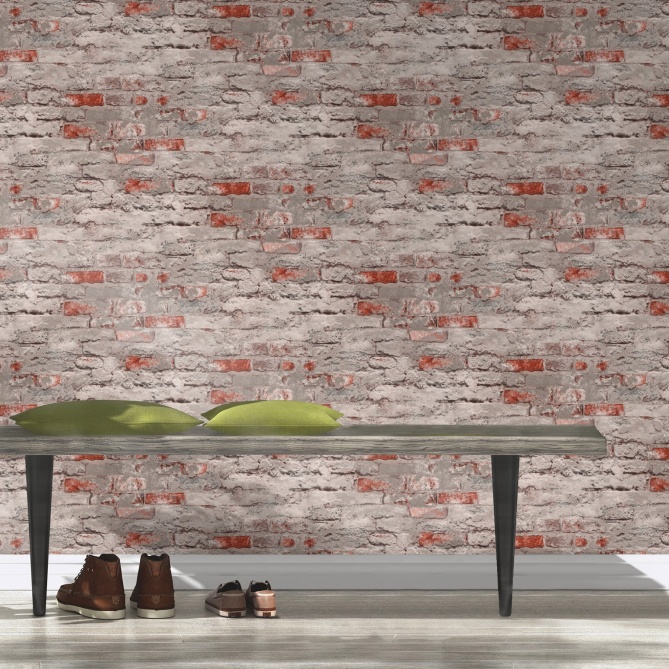 Papel Pintado Ladrillo enlucido - TUGLA 03 | MURAKE - 423321