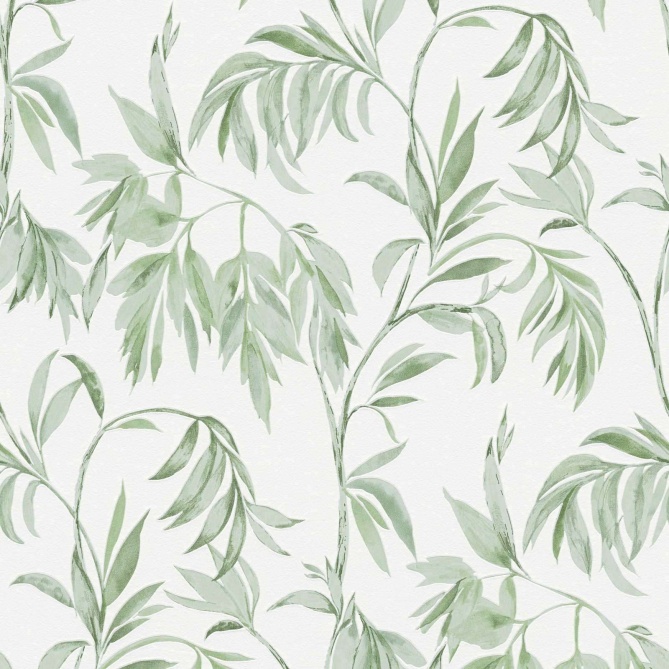 Papel Pintado Hojas florales - MAKHASI 01 | MURAKE - 308701