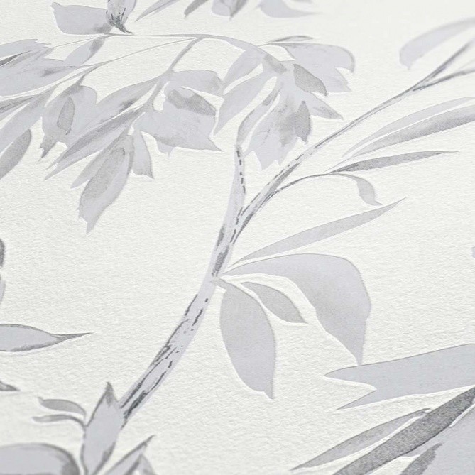Papel Pintado Hojas florales - MAKHASI 02 | MURAKE - 308702