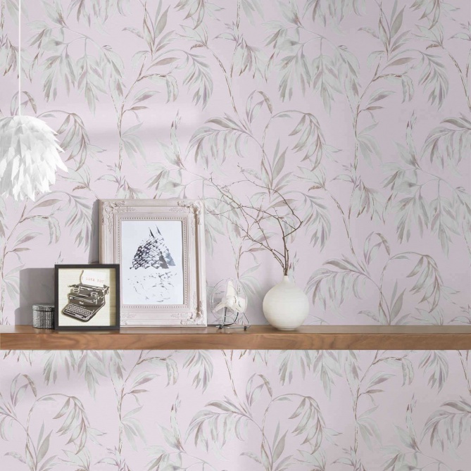 Papel Pintado Hojas florales - MAKHASI 05 | MURAKE - 308705