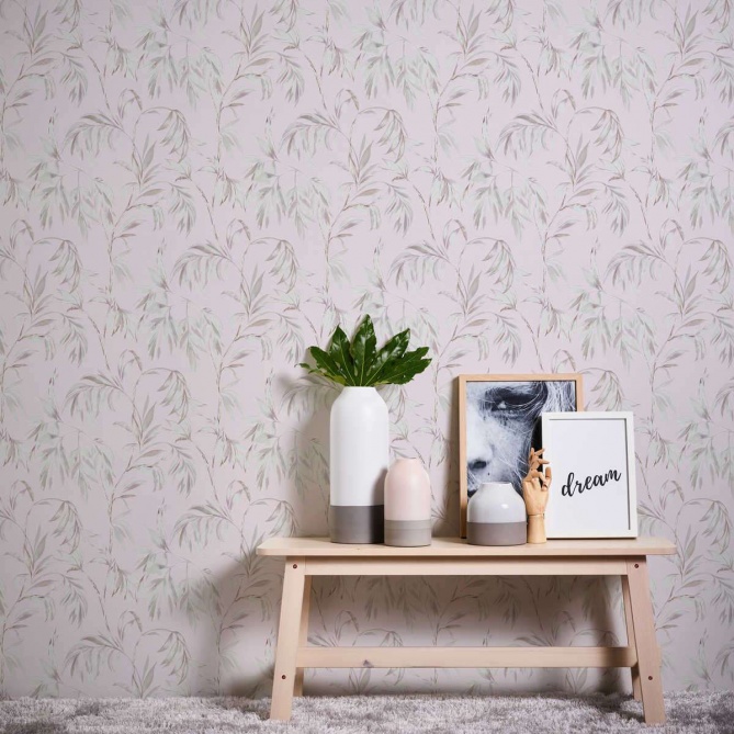 Papel Pintado Hojas florales - MAKHASI 05 | MURAKE - 308705