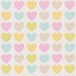 Papel Pintado Corazones - MIOYO  | MURAKE - 423366