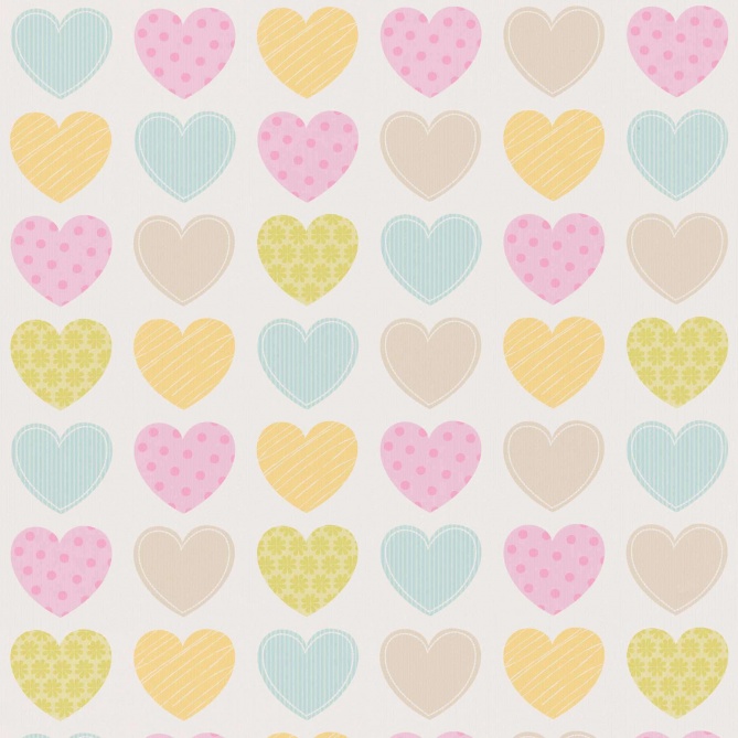 Papel Pintado Corazones - MIOYO  | MURAKE - 423366