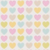 Papel Pintado Corazones - MIOYO  | MURAKE - 423366
