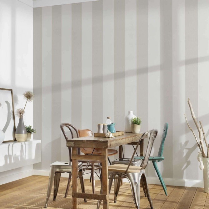 Papel Pintado Rayas - AWON  | MURAKE - 423364