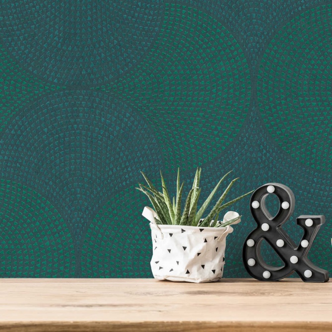 Papel Pintado Ondas - ALGORTA 01 | MURAKE - 88671