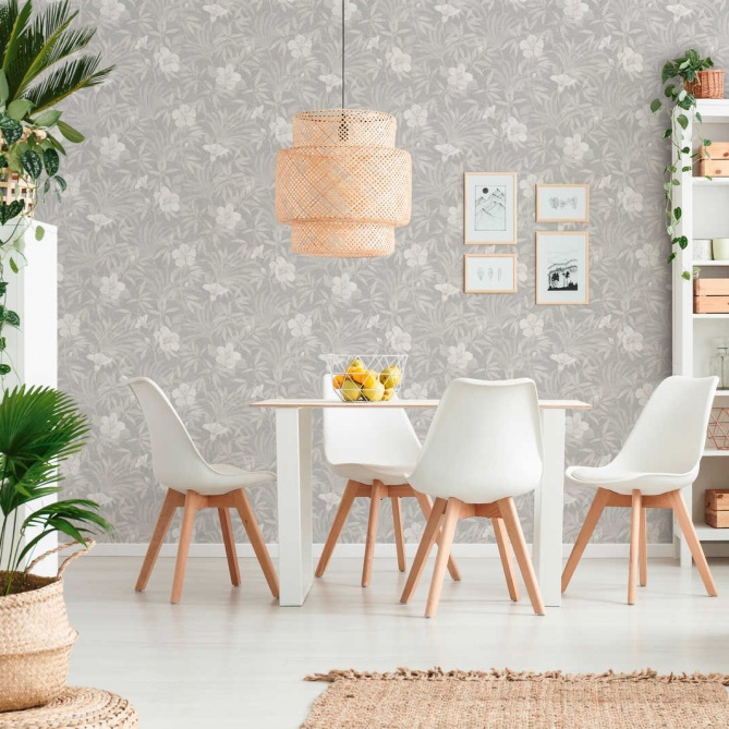 Papel Pintado Flor de Hibiscus - GRANMA 04 | MURAKE - 88684