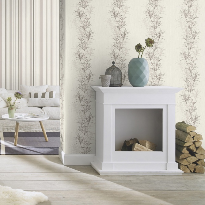 Papel Pintado Columna hojas - GREVE 02 | MURAKE - 63502