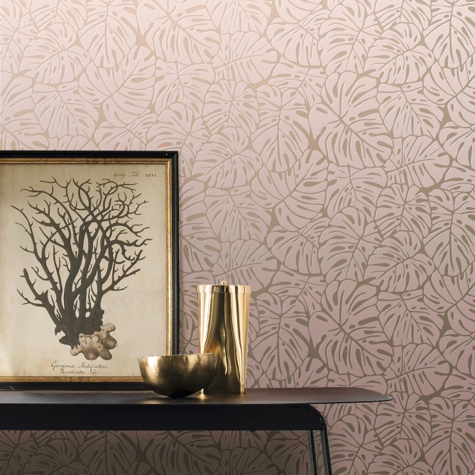 Papel Pintado Hojas de Monstera - ODENSE 02 | MURAKE - 63542