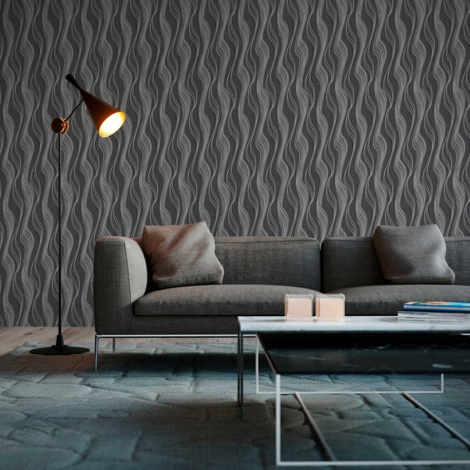 Papel Pintado Ondas - TABOR 02 | MURAKE - 90742