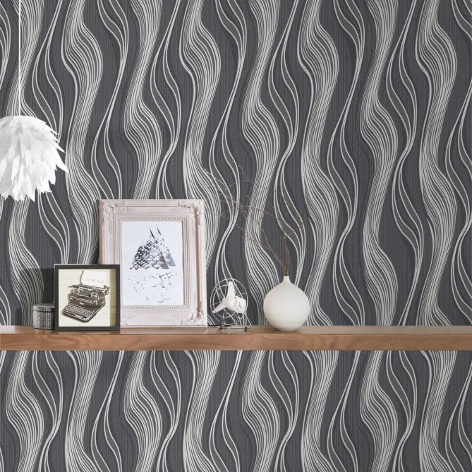 Papel Pintado Ondas - TABOR 02 | MURAKE - 90742