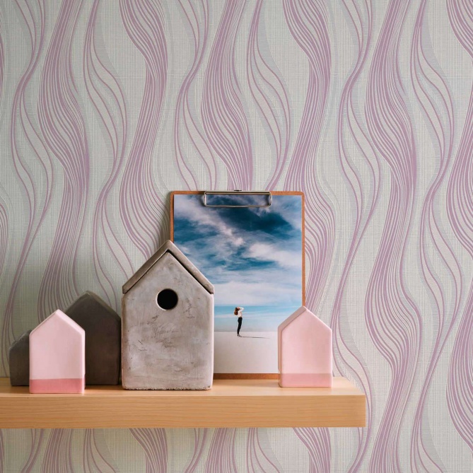 Papel Pintado Ondas - TABOR 01 | MURAKE - 90741