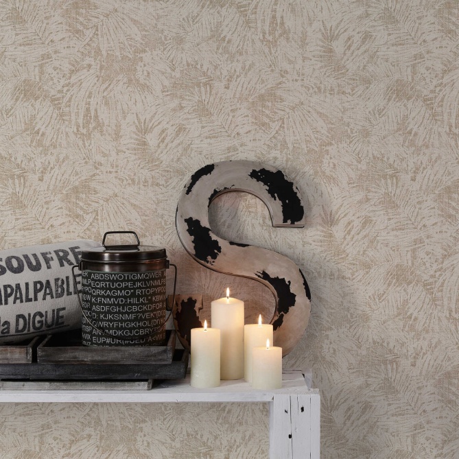 Papel Pintado Hojas de Palmera - LEMBRA 02 | MURAKE - 362232