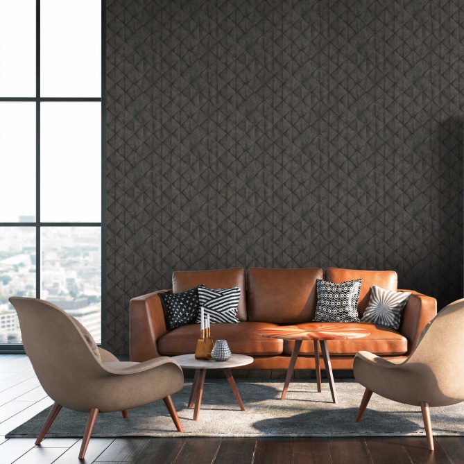 Papel Pintado Baldosas hormigón - BEJI 05 | MURAKE - 551725