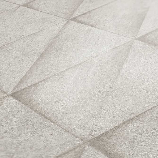 Papel Pintado Baldosas hormigón - BEJI 01 | MURAKE - 551721