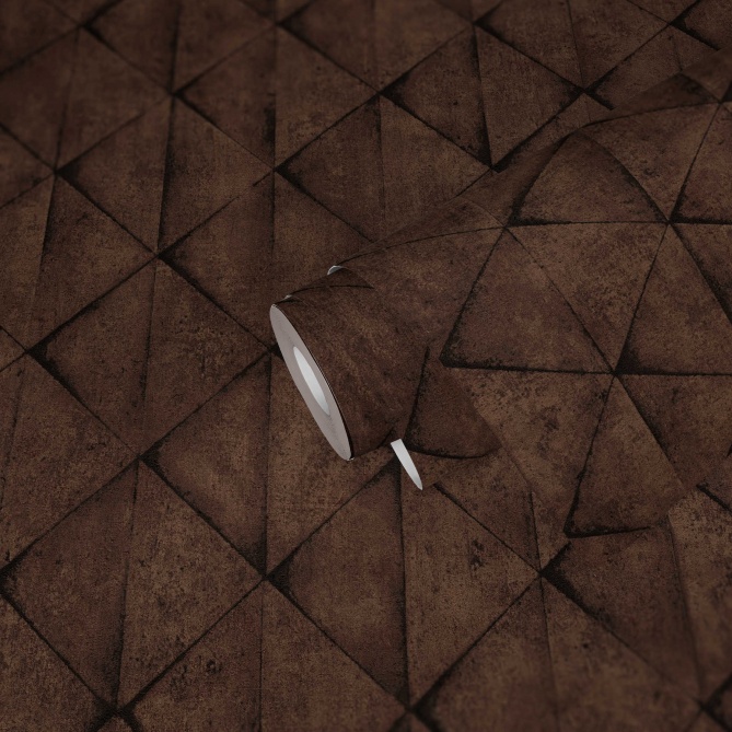 Papel Pintado Baldosas hormigón - BEJI 04 | MURAKE - 551724