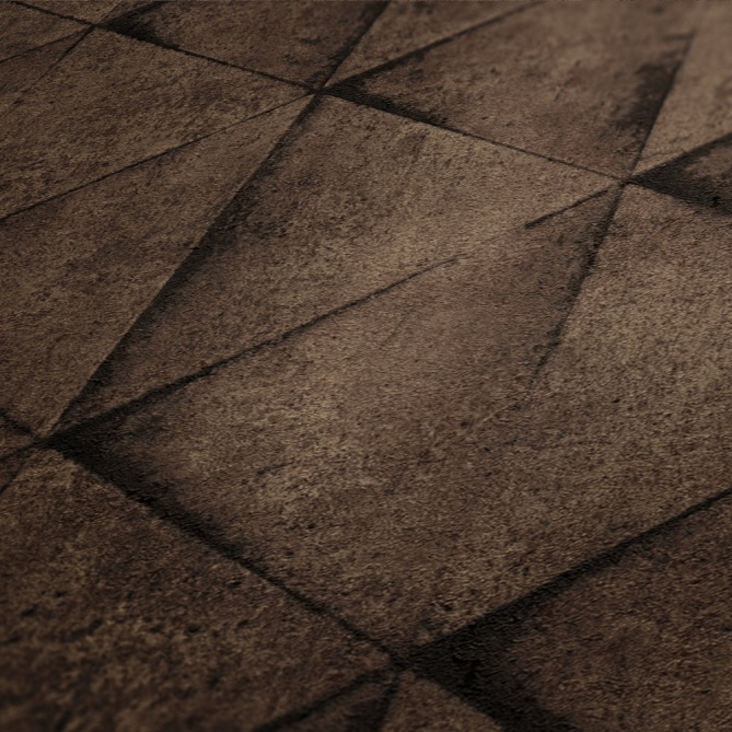 Papel Pintado Baldosas hormigón - BEJI 04 | MURAKE - 551724