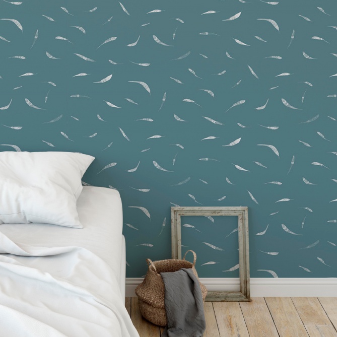 Papel Pintado Plumas - KALAMI 04 | MURAKE - 53114