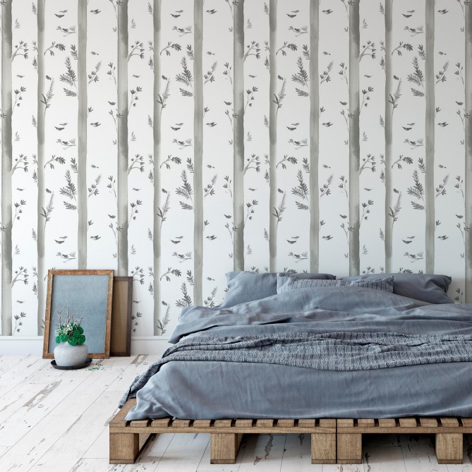 Papel Pintado Troncos - TUKLER 03 | MURAKE - 53133