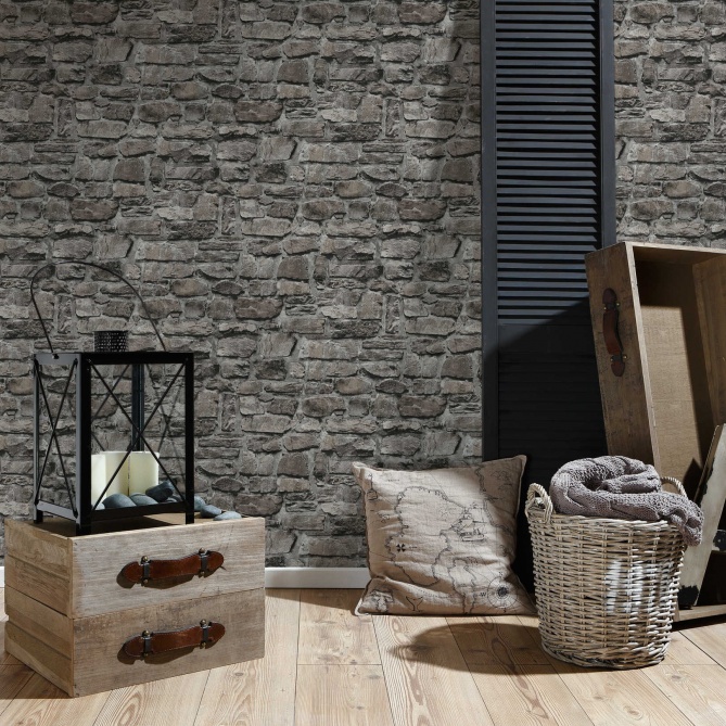 Papel Pintado Muro piedras - BOLGA 04 | MURAKE - 551654