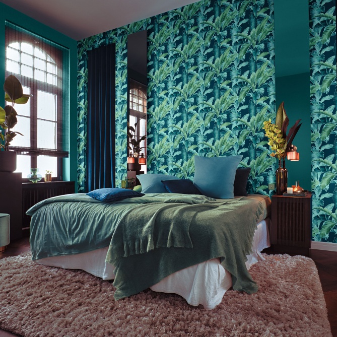 Papel Pintado Plantas tropicales - GERASA 03 | MURAKE - 63583