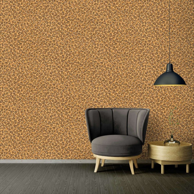 Papel Pintado Estampado leopardo - SMILA 03 | MURAKE - 109407