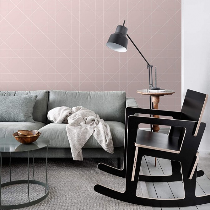 Papel Pintado Líneas gráficas - VIKJA 01 | MURAKE - 93101