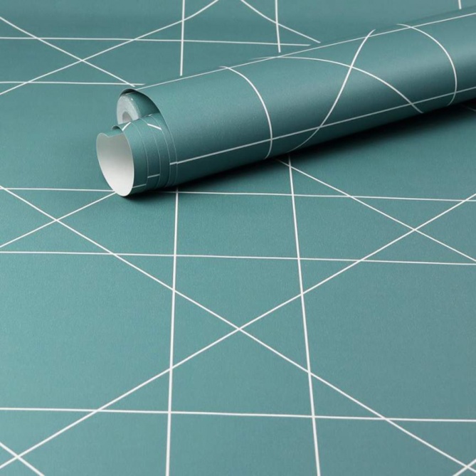 Papel Pintado Líneas gráficas - VIKJA 02 | MURAKE - 93102