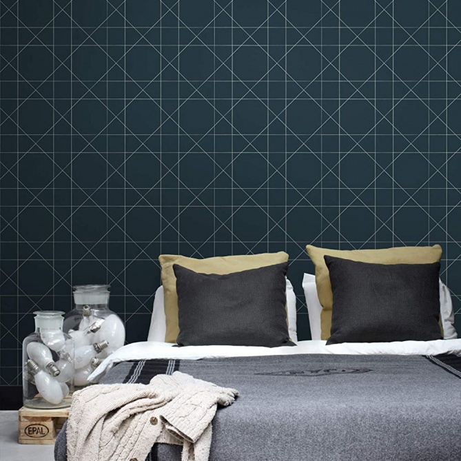 Papel Pintado Líneas gráficas - VIKJA 03 | MURAKE - 93103