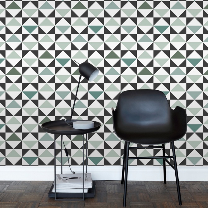 Papel Pintado Triángulos - SIRA 03 | MURAKE - 93106